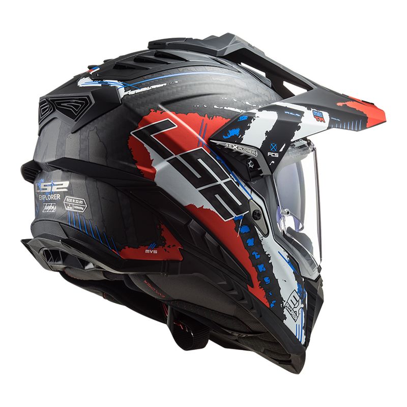 CAPACETE LS2 EXPLORER EXTEND VERMELHO