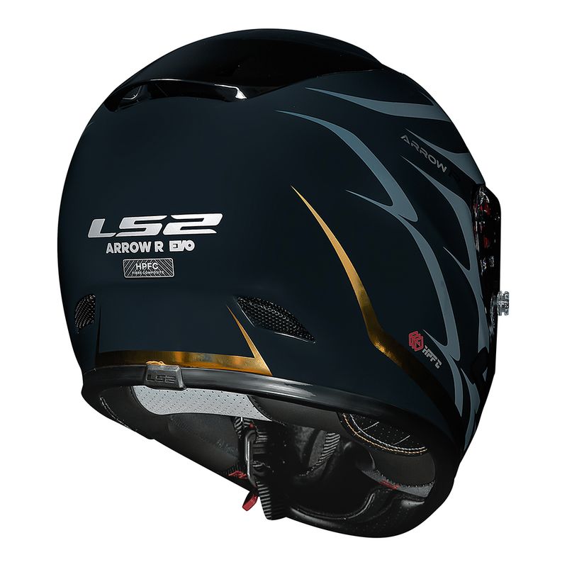 CAPACETE LS2 ARROW FLAMES AZUL