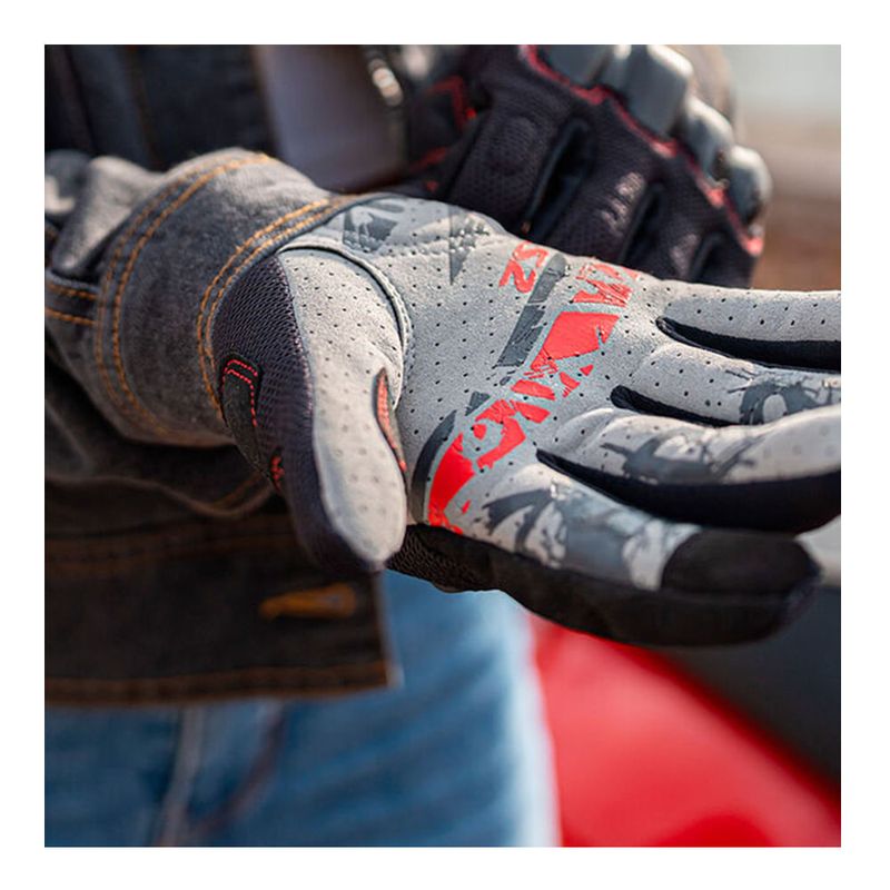 LUVA LS2 CHAKI PRETO