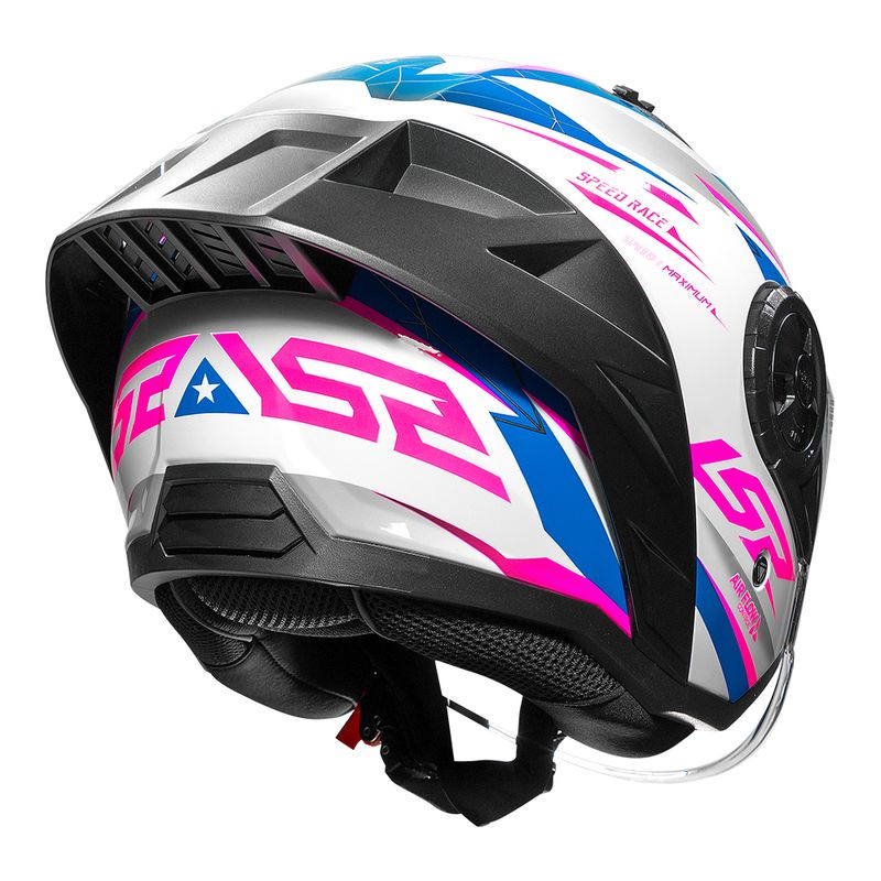 CAPACETE LS2 AIRFLOW II DRAZE BRANCO SKU 06002092611141126048