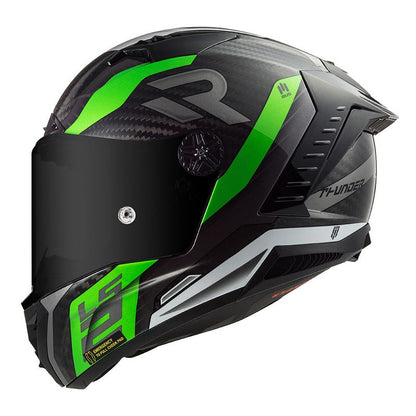 CAPACETE LS2 THUNDER CARBON SUPRA VERDE