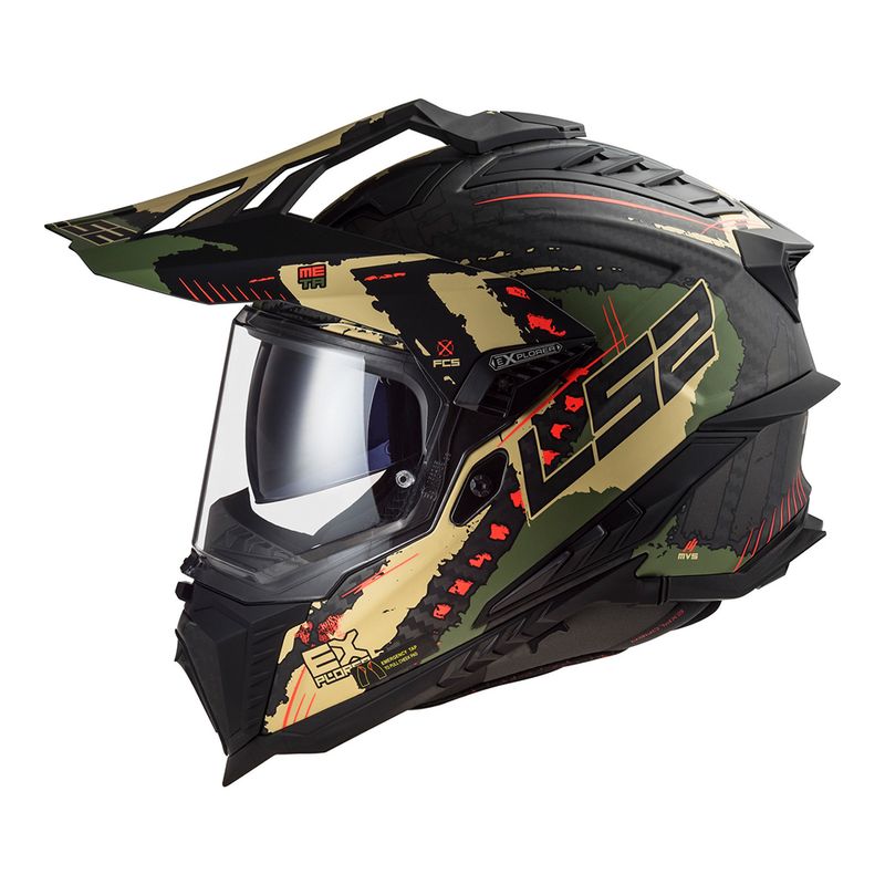 CAPACETE LS2 EXPLORER EXTEND VERDE