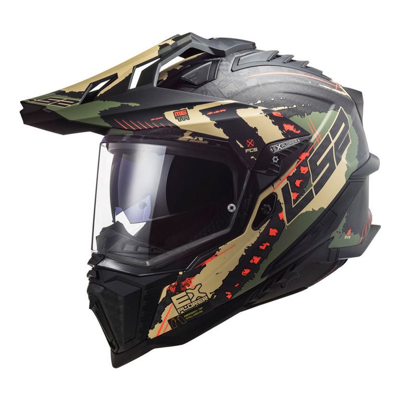 CAPACETE LS2 EXPLORER EXTEND VERDE