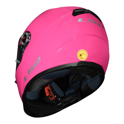 CAPACETE LS2 CLASSIC MONOCOLOR ROSA