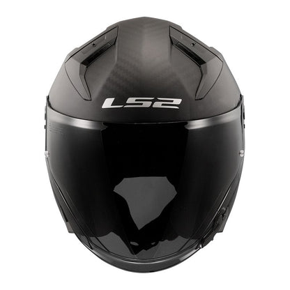 CAPACETE LS2 INFINITY II C SOLID CARBON FOSCO SKU 06002086011610284048