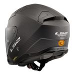 CAPACETE LS2 INFINITY II C SOLID CARBON FOSCO SKU 06002086011610284048