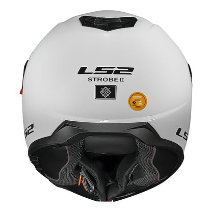 CAPACETE STROBE II MONOCOLOR BRANCO