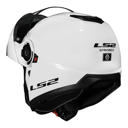 CAPACETE STROBE II MONOCOLOR BRANCO