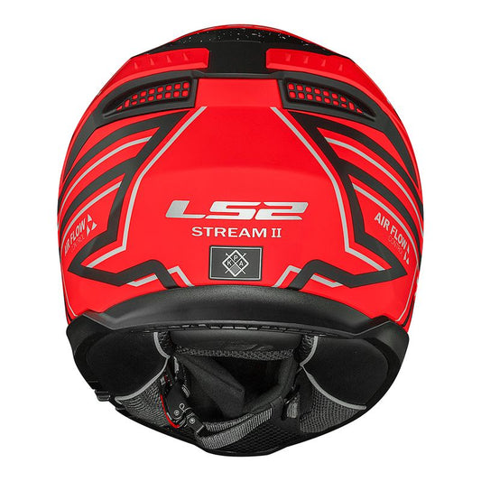 CAPACETE LS2 STREAM II MAZE LARANJA