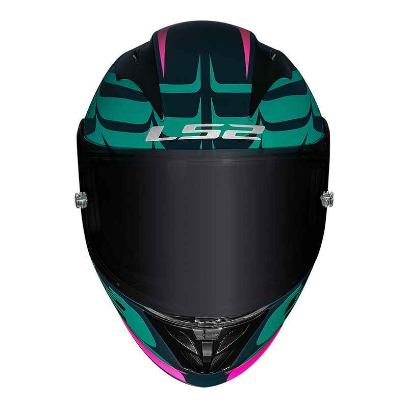 CAPACETE LS2 ARROW FLAMES VERDE