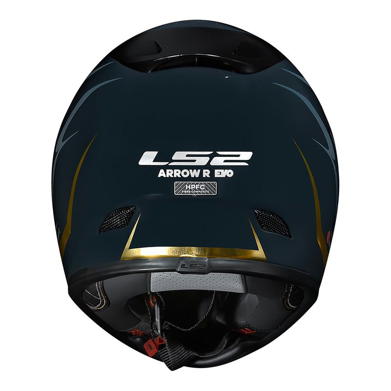 CAPACETE LS2 ARROW FLAMES AZUL
