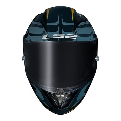 CAPACETE LS2 ARROW FLAMES AZUL