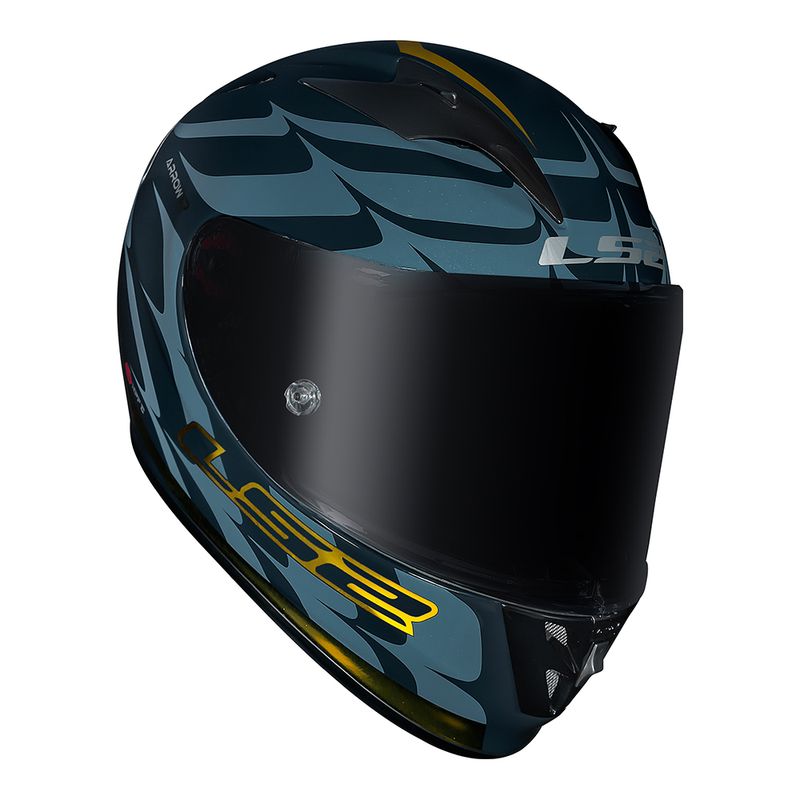 CAPACETE LS2 ARROW FLAMES AZUL