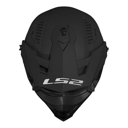 CAPACETE LS2 DRIFTER MONOCOLOR PRETO FOSCO