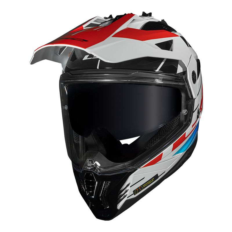 CAPACETE LS2 PIONEER II NAMIB BRANCO