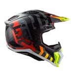 CAPACETE LS2 X-FORCE C BARRIER AMARELO