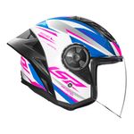 CAPACETE LS2 AIRFLOW II DRAZE BRANCO SKU 06002092611141126048