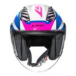 CAPACETE LS2 AIRFLOW II DRAZE BRANCO SKU 06002092611141126048