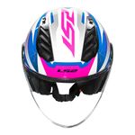 CAPACETE LS2 AIRFLOW II DRAZE BRANCO SKU 06002092611141126048
