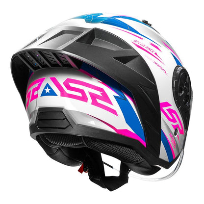 CAPACETE LS2 AIRFLOW II DRAZE BRANCO SKU 06002092611141126048