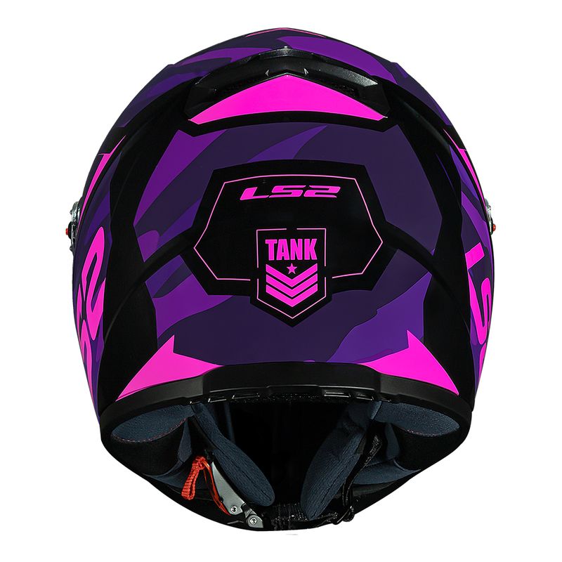 CAPACETE LS2 CLASSIC TANK ROXO