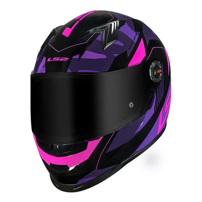 CAPACETE LS2 CLASSIC TANK ROXO