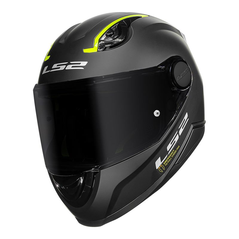 CAPACETE LS2 KID MONOCOLOR PRETO FOSCO
