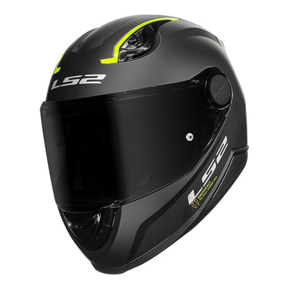 CAPACETE LS2 KID MONOCOLOR PRETO FOSCO