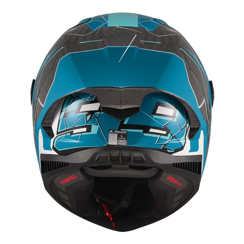CAPACETE LS2 THUNDER CARBON GP HUERTAS REPLICA