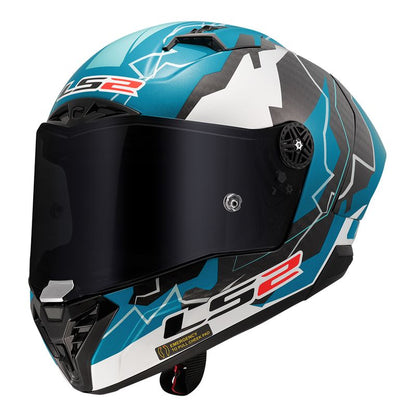 CAPACETE LS2 THUNDER CARBON GP HUERTAS REPLICA
