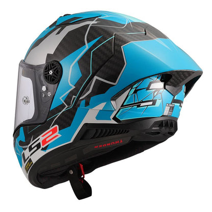 CAPACETE LS2 THUNDER CARBON GP HUERTAS REPLICA