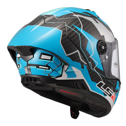 CAPACETE LS2 THUNDER CARBON GP HUERTAS REPLICA